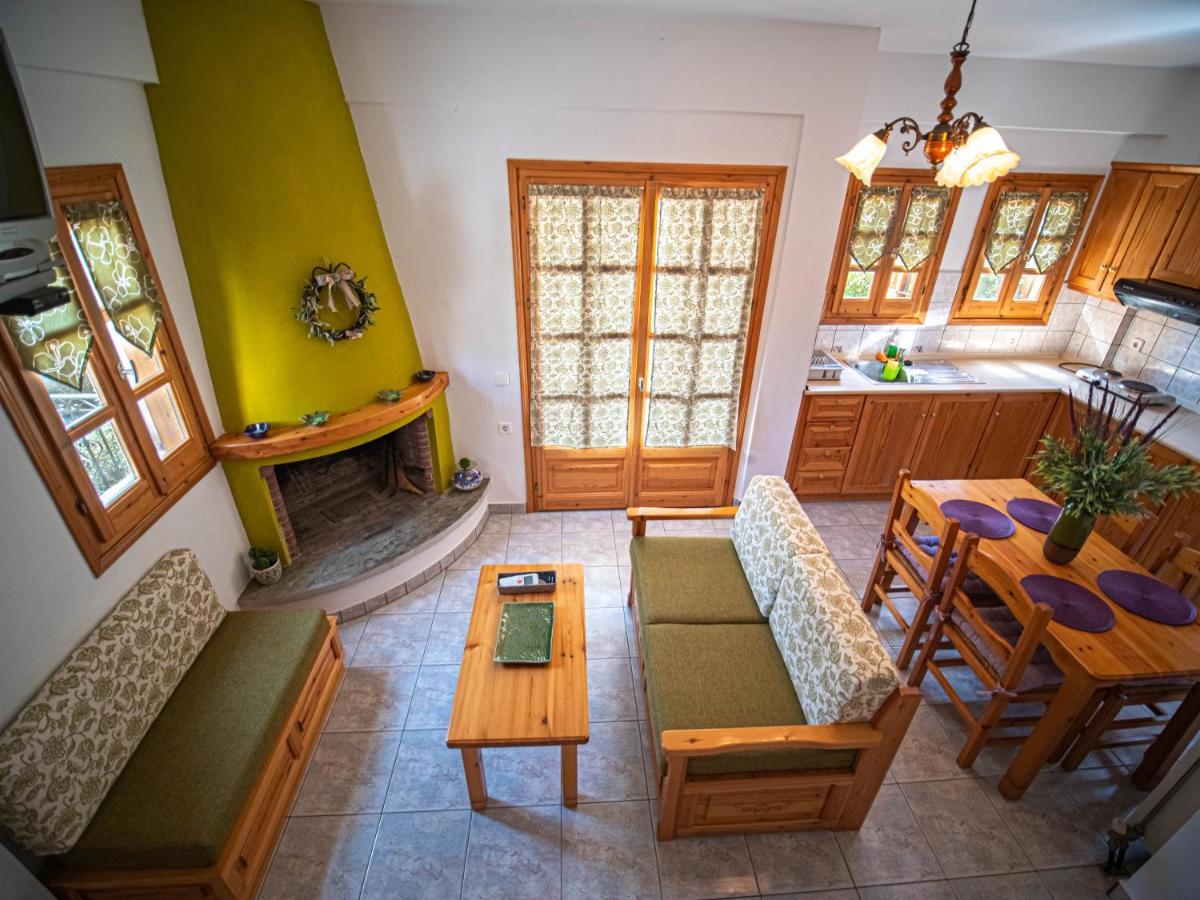 Olive House In Damouchari With A Sea View - Delicious Houses Ngoại thất bức ảnh