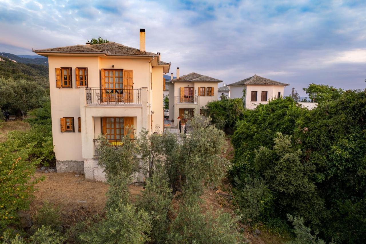 Olive House In Damouchari With A Sea View - Delicious Houses Ngoại thất bức ảnh