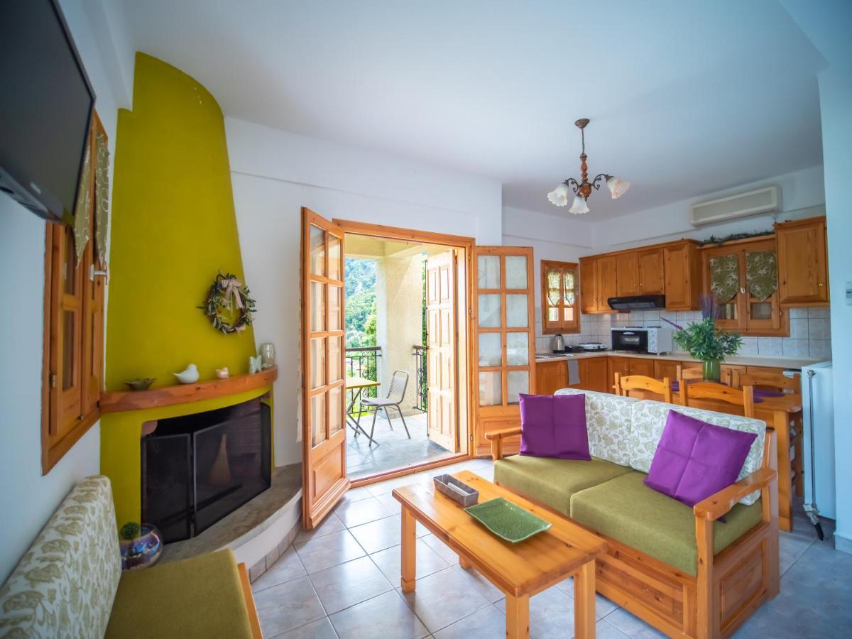 Olive House In Damouchari With A Sea View - Delicious Houses Ngoại thất bức ảnh